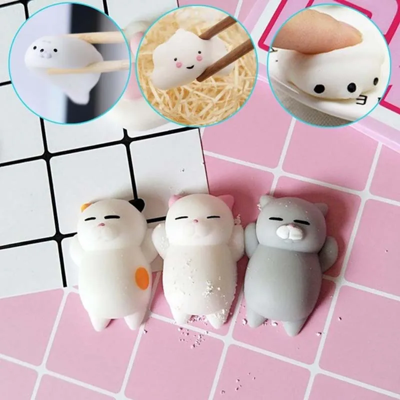 Kocozo Сжимаемый Кот каваи животные Кролик Мини разлагающийся мягкий медленно