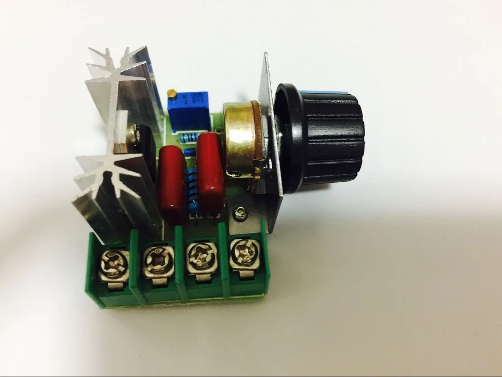 Импортный 2000 Вт 220 В диммер высокомощный тиристорный Электронный регулятор