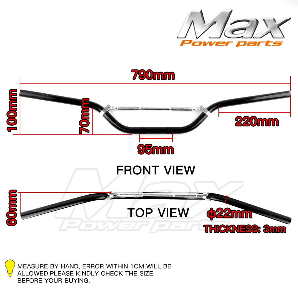 Универсальный алюминиевый мотоциклетный руль 800 мм для мотокросса 7/8 дюйма 22 |