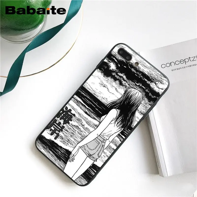Babaite Junji Ito футболки ужас чехол для телефона для iphone 11 Pro 11Pro Max 8 7 6 6S Plus X XS MAX 5 5S SE XR