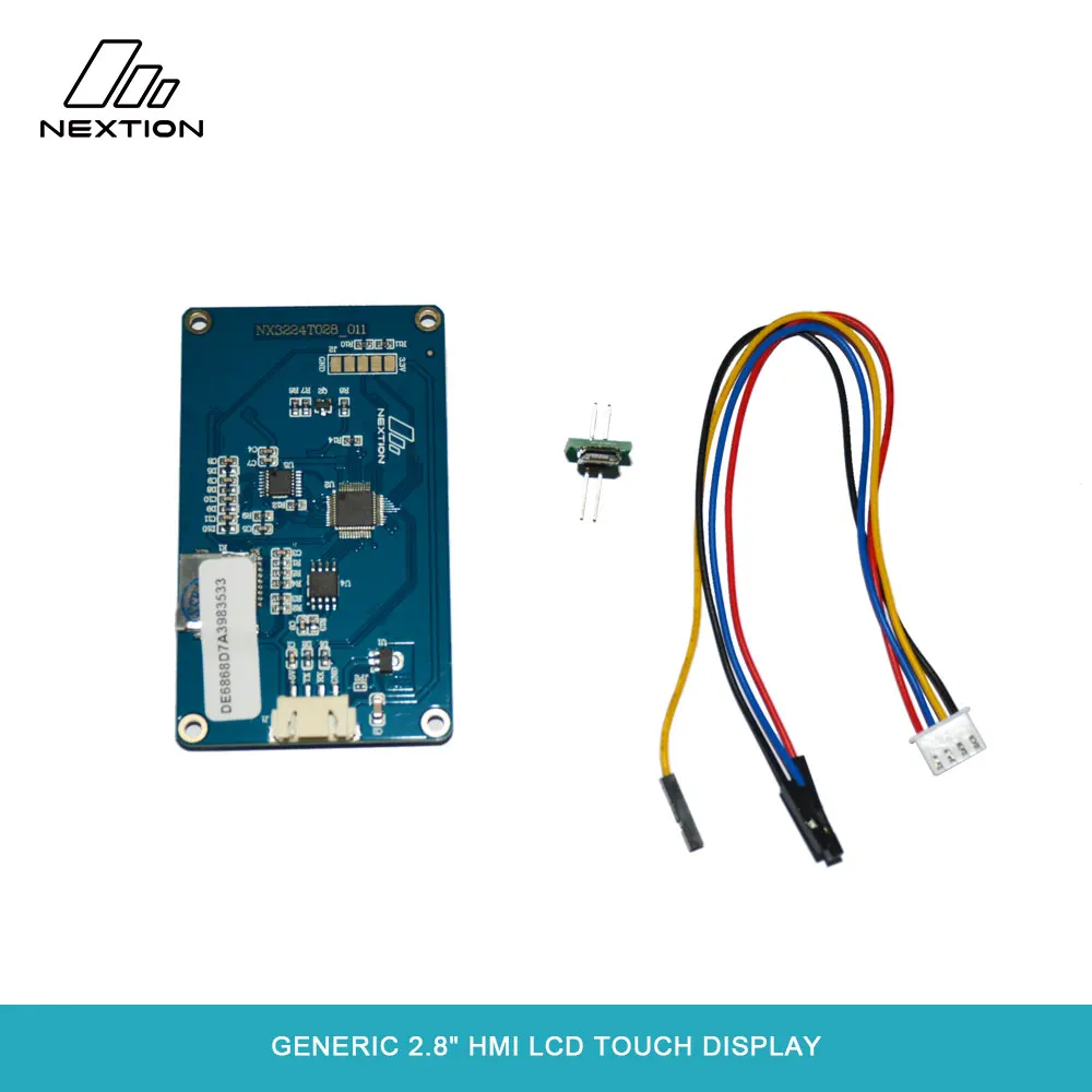 Nextion NX3224T028 2 8 ''HMI интеллектуальный сенсорный дисплей TFT ЖК модуль 4 проводная