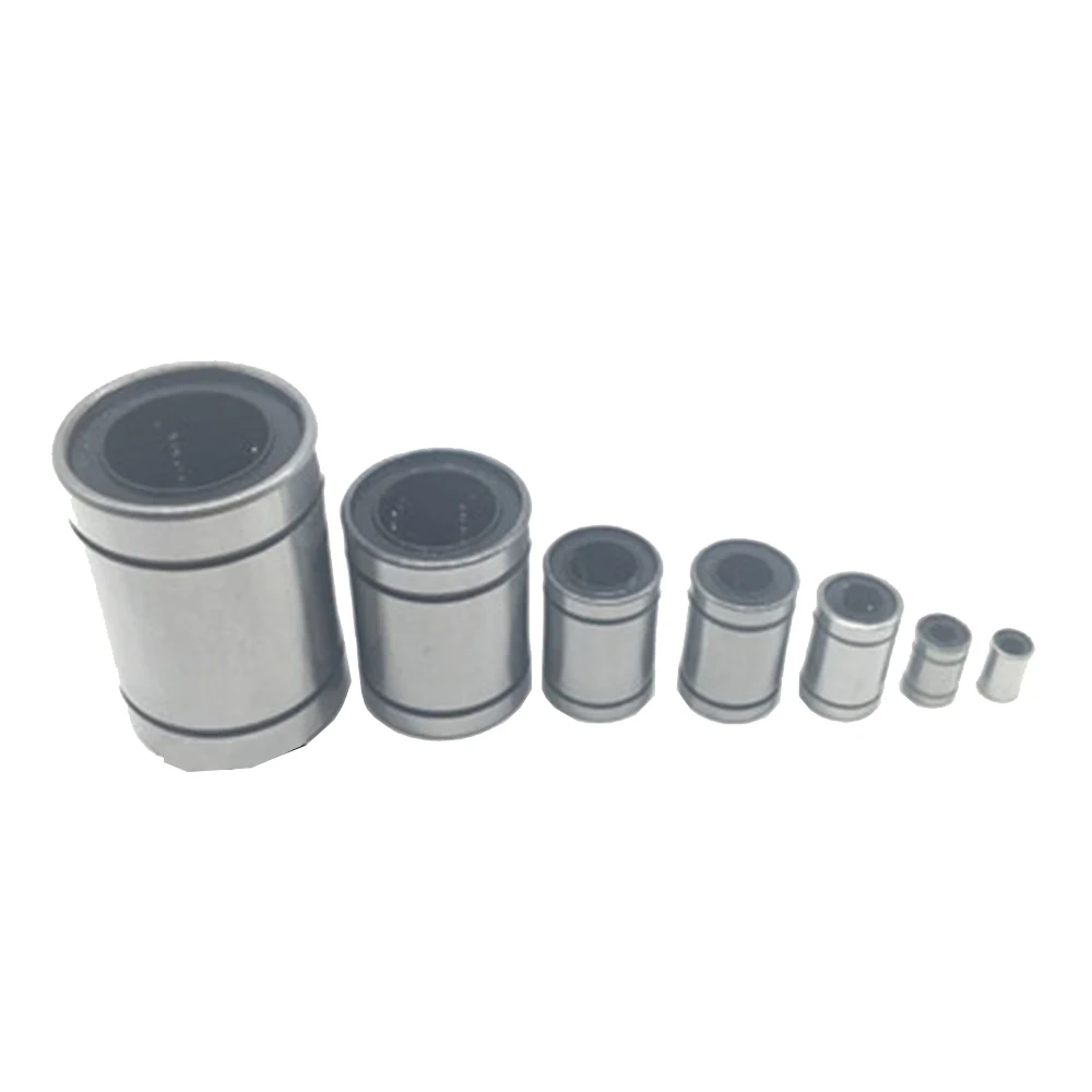 2 шт. LM8UU 8 мм LM3UU LM4UU LM5UU LM6UU LM10UU LM12UU LM16UU Линейный втулка CNC подшипник для стержневых