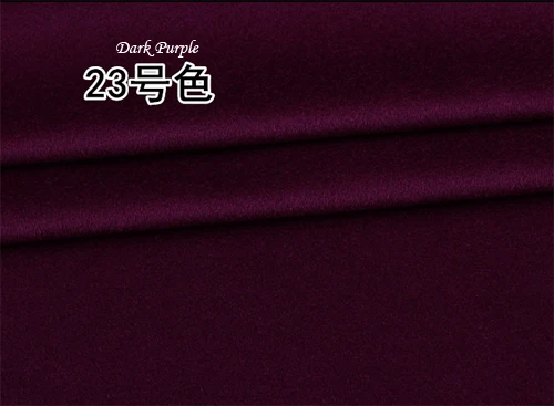 Wool Coat Fabric 11 Европейский Лидирующий бренд пальто шерсть шелковая ткань Мериносовая Шерсть Шелковые кашемировые ткани гладкие глянцевые антистатические золотые ткани - Цвет: Wool Coat Fabric 11