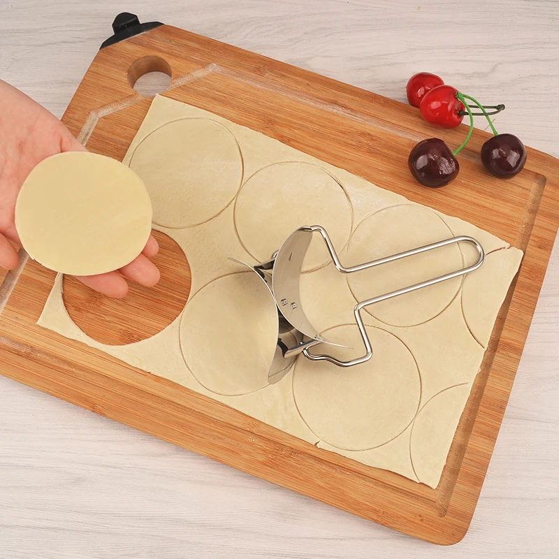 2 шт. прижимные пельмени для теста из нержавеющей стали |