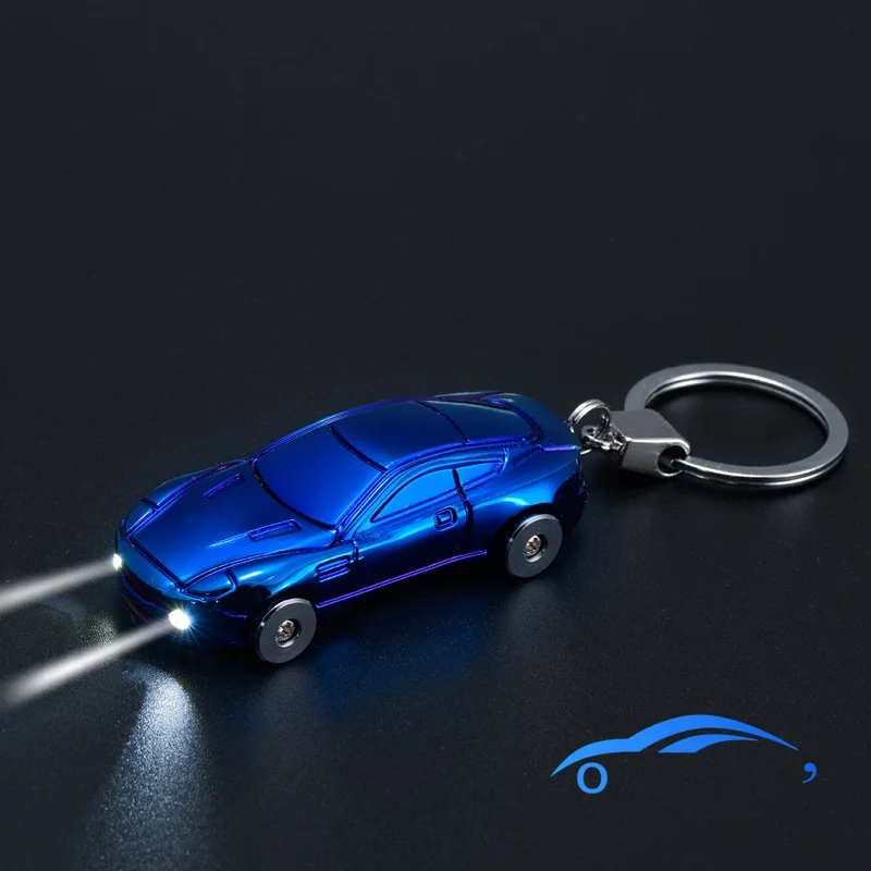 5 Вольфрамовая Зажигалка для ветрового стекла креативная USB перезаряжаемая с прикуривателем модель автомобиля мини-брелок на цепочке многофункциональная Мужская крутая зажигалка - Цвет: 5