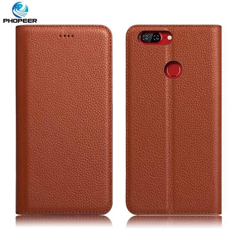 Оригинальный PHOPEER люкс Винтаж из натуральной кожи чехол для lenovo S5 мобильного