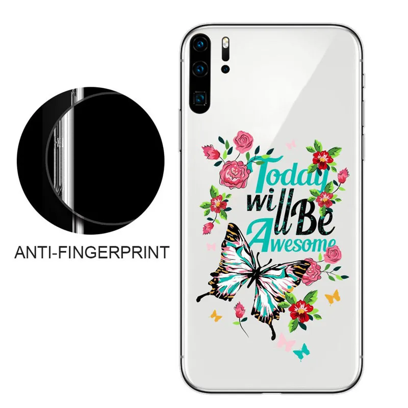 Великолепный ультратонкий противоударный чехол для телефона Huawei P30plus