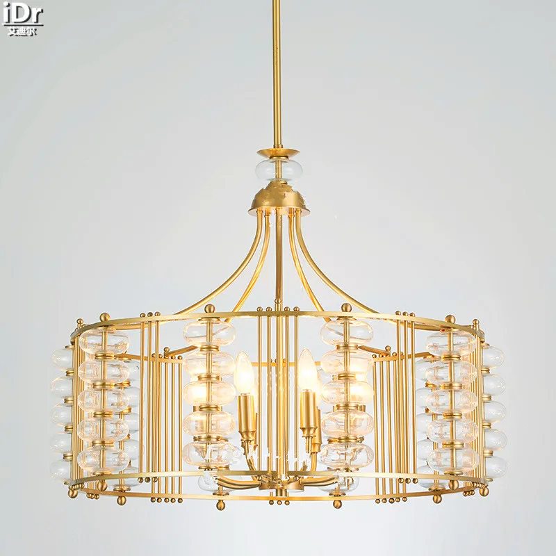 Art Light modern minimalist living room villa restaurant industry Fixture gold Chandeliers Lmy-0226 | Лампы и освещение