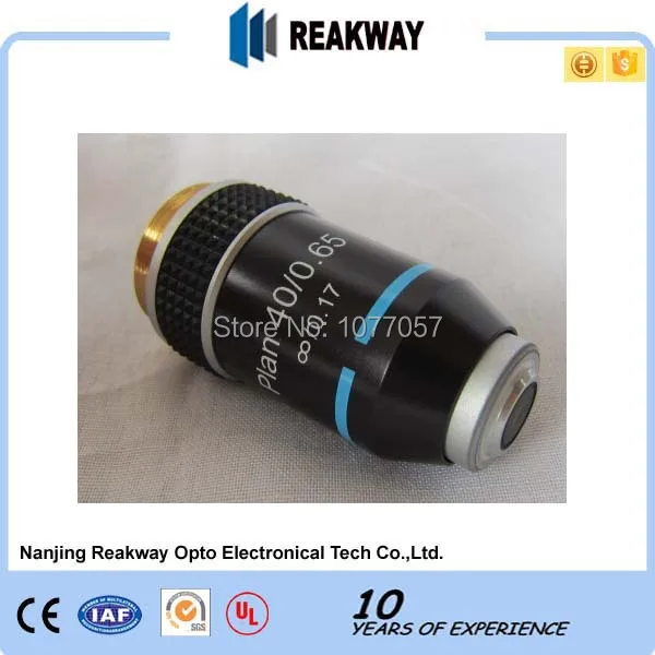 

Биологический микроскоп Scientific UIS ft200, ахроматический объектив бесконечного плана 40X/0,65 мм, линза для микроскопа