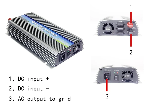 MAYLAR@ 22-50VDC 1000 Вт сетевой инвертор на солнечных батарейках инверторный трансформатор напряжения с функцией MPPT для домашней Солнечной PV системы выход 90-260VAC