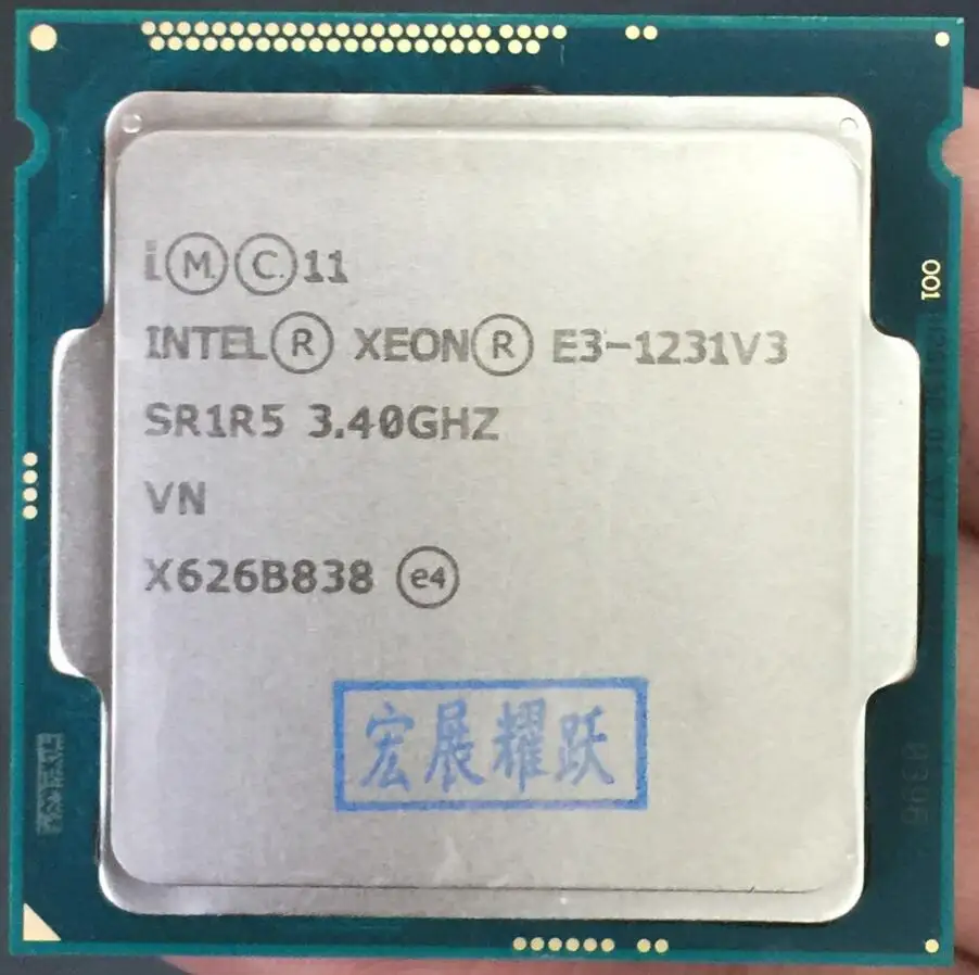 Процессор Intel Xeon E3-1231 V3 E3 1231 V3 четырехъядерный процессор LGA1150 настольный процессор рабочий стол