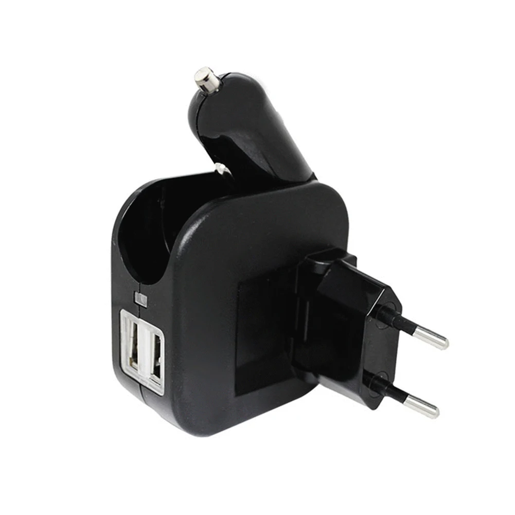 2.1A 2-в-1 двойной Порты и разъёмы переносной usb-адаптер для Зарядное устройство дома стены автомобиля Зарядное устройство комбинированная настенная зарядка автомобиля зарядное устройство для Зарядное устройство USB Порты и разъёмы EU/UK/US вилка