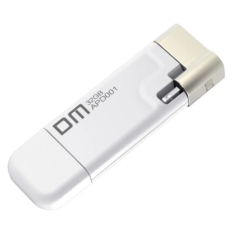 Бесплатная доставка DM APD001 для iPhone USB 32GB MFI usb флеш-накопители iphone ipad Внешняя память
