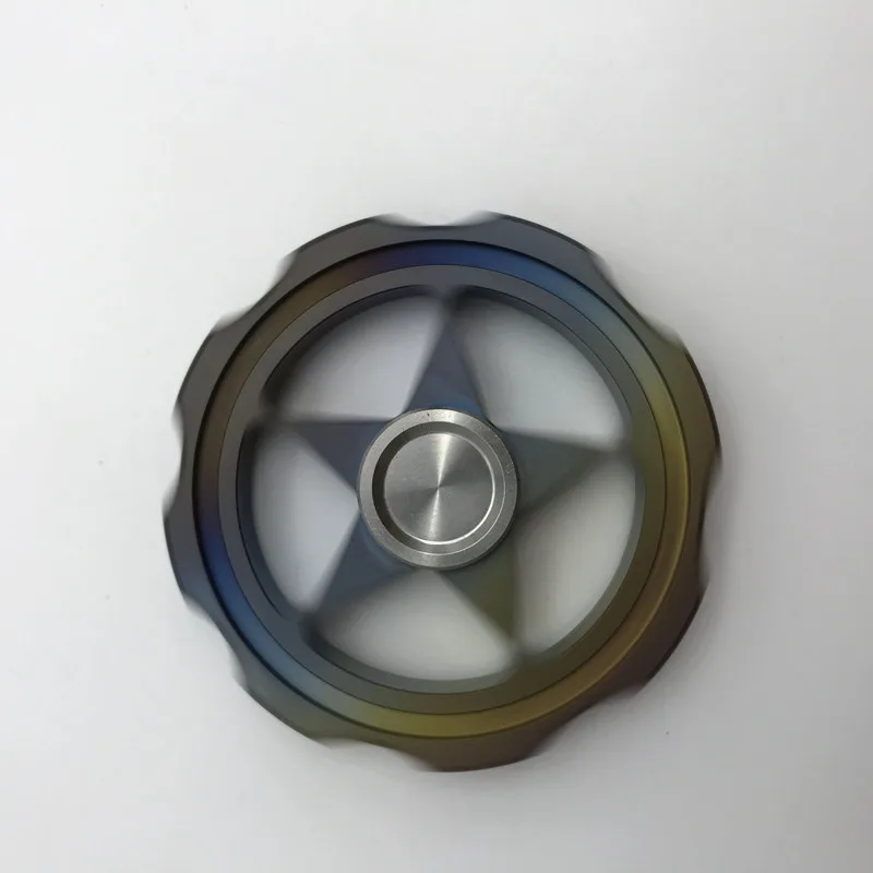 H1146 TC4 titanium сплав Спиннер взрослых высокого класса декомпрессии гироскоп EDC маленькие игрушки - Цвет: A