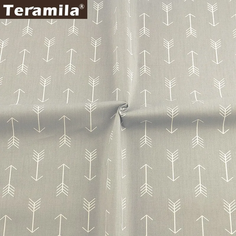 Teramila хлопчатобумажная ткань метров Telas Arrow дизайнерская Ткань DIY шитье штор платье лоскутное одеяло Beedsheet домашний текстиль