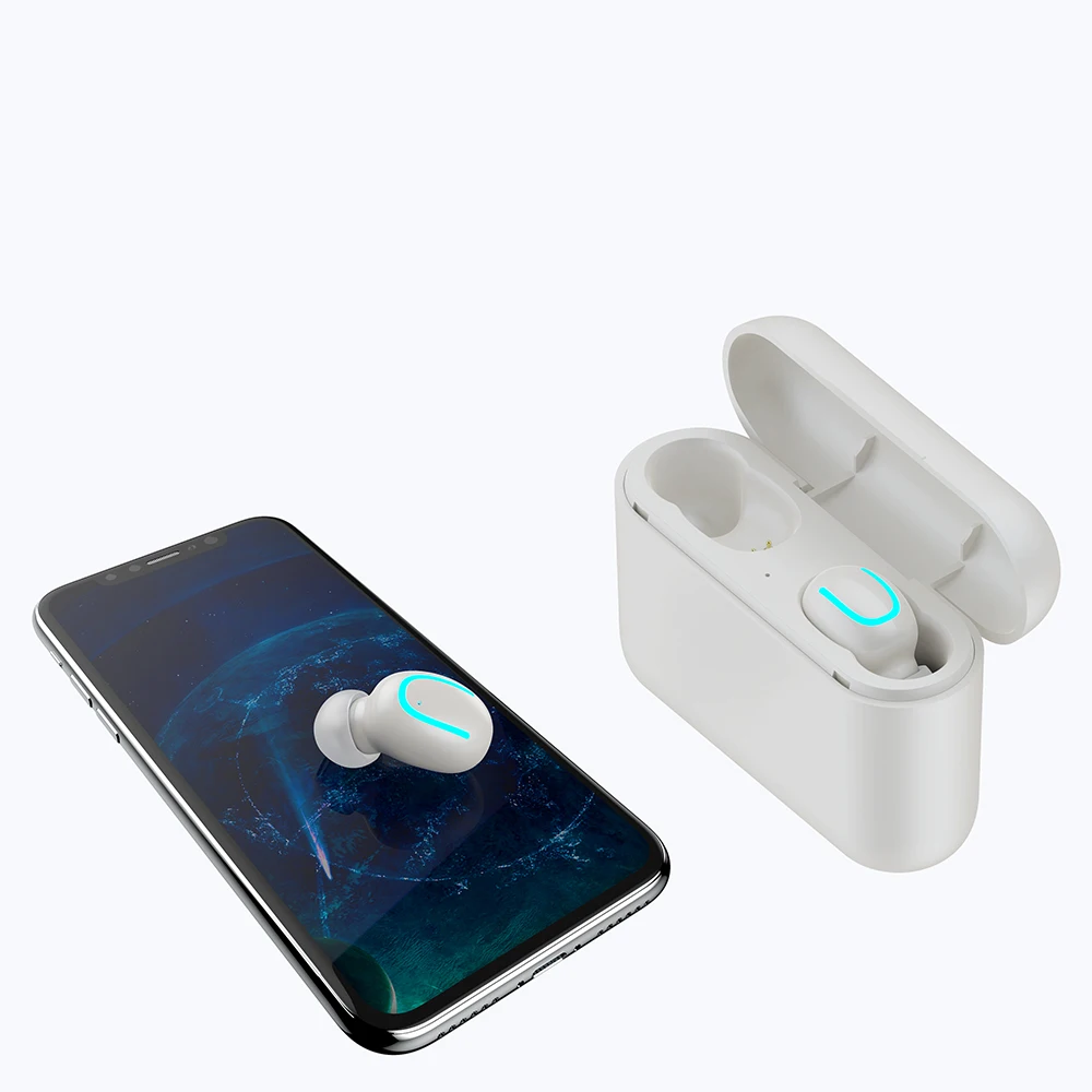 Bluetooth 5 0 TWS HBQ Q32 гарнитура беспроводные наушники с микрофоном Мини вкладыши для