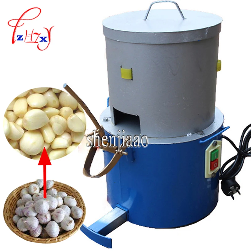 

220V 150W Commercial Automatic Mini 18 kg/h Garlic Peeling Machine, Garlic Peeler, Remove Garlic Skin Peeling Machine