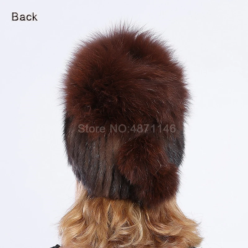 Осенняя женская зимняя меховая шапка из натуральной норки шерстяная подкладка