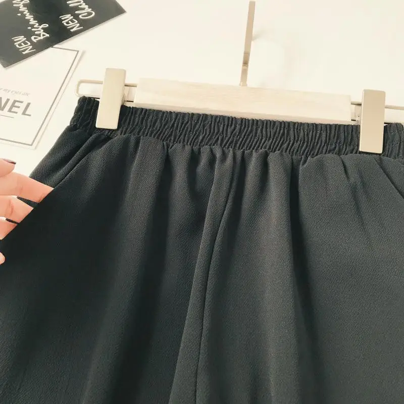 2018 новые модные женские Штаны чешские свободные эластичные Высокая талия тонкая