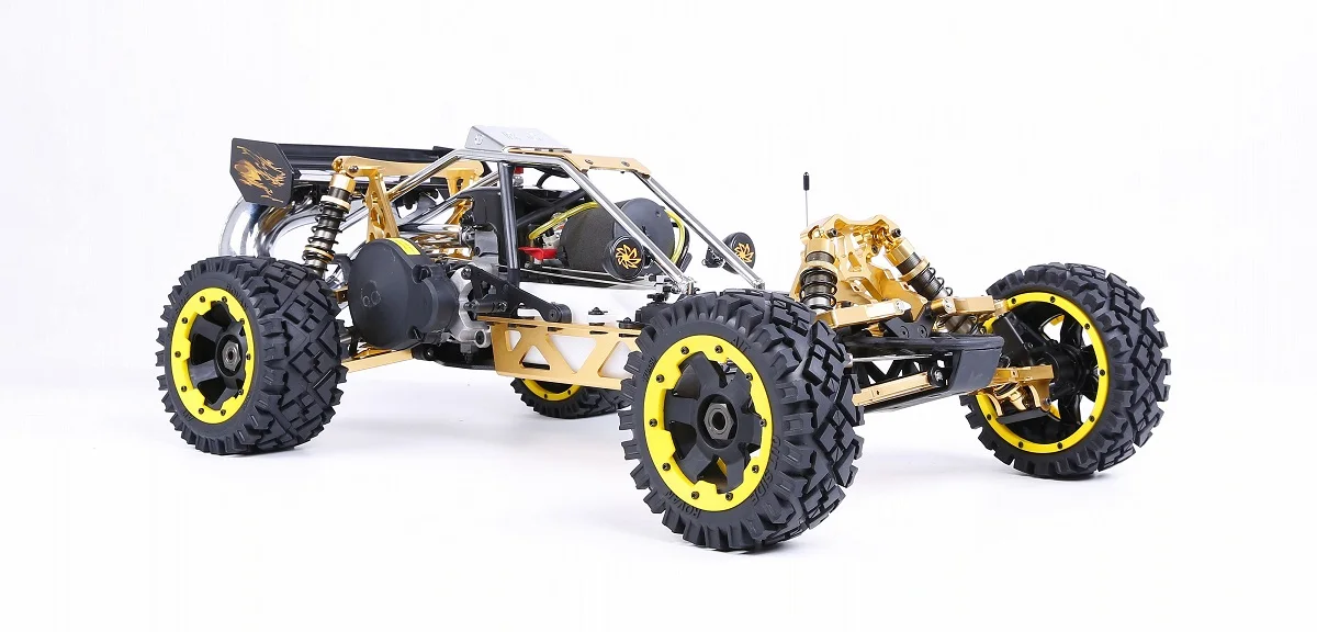 1/5 RC автомобиль внедорожник 36CC мощный 2 т бензиновый двигатель 2,4G дистанционное управление Управление Rovan BAJA 5B с симметричный Рулевое управление