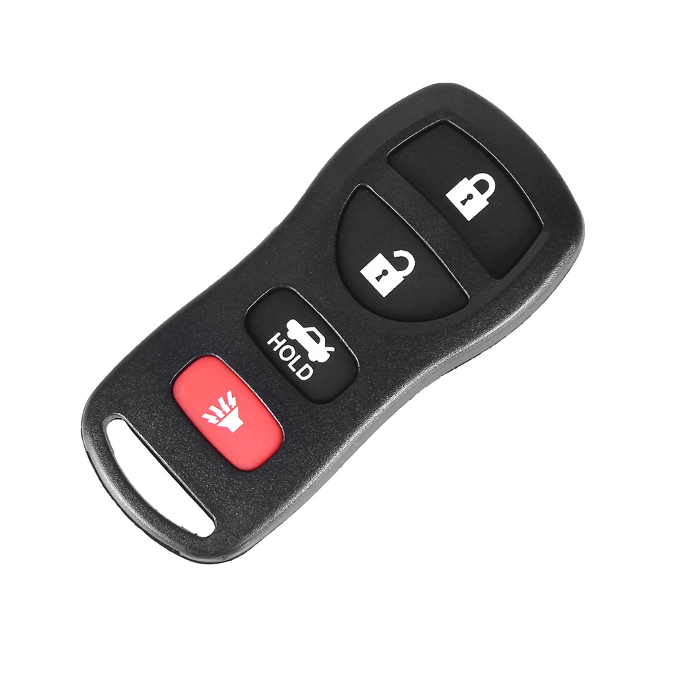 Чехол KEYYOU с 4 кнопками для Nissan Tiida LIVINA X Trail Paladin Altima Maxima 350Z искусственный чехол без