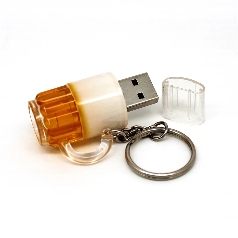 Горячая Распродажа мини флешка U disk пивная чашка с объемом памяти 64 ГБ 4 8 16 32 карта