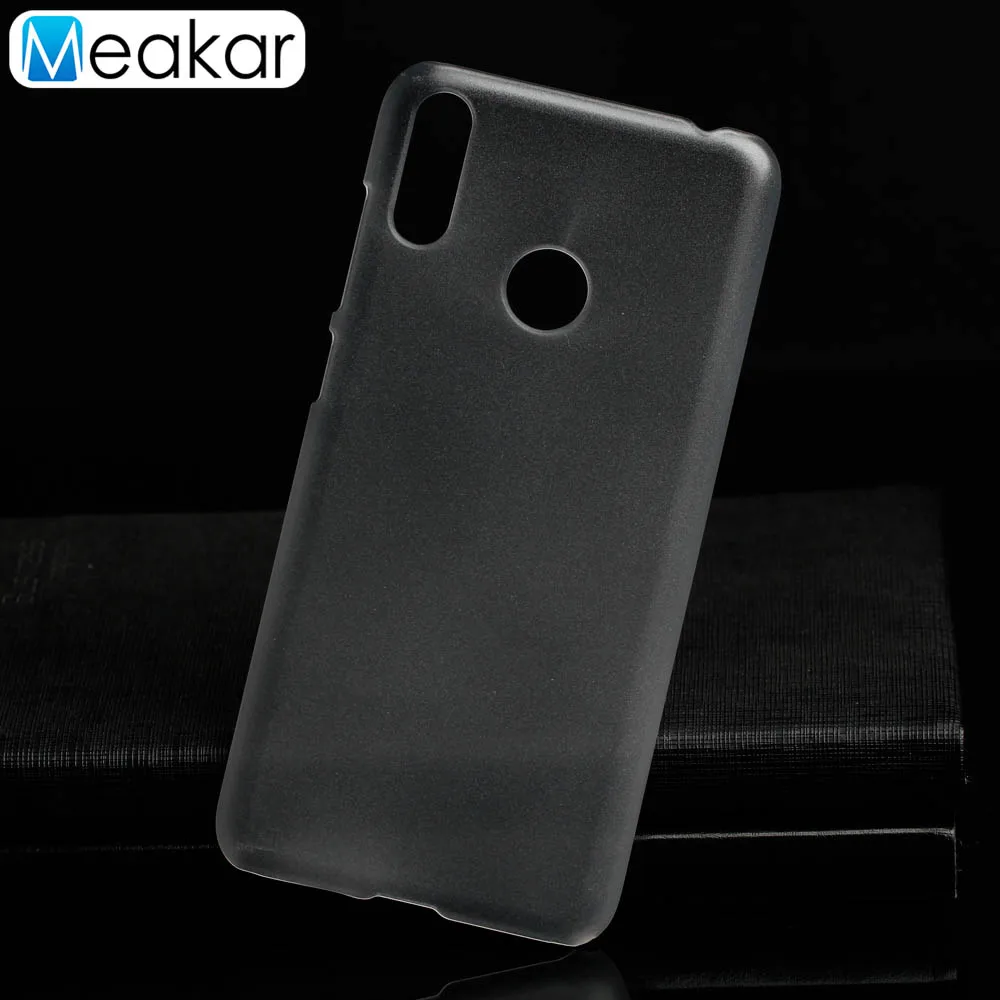 Матовая Пластик Coque 6.26For huawei Y7 чехол для huawei Y7 Prime DUB-LX1 DUB-LX3 телефона чехол-лента на заднюю панель - Цвет: Transparent