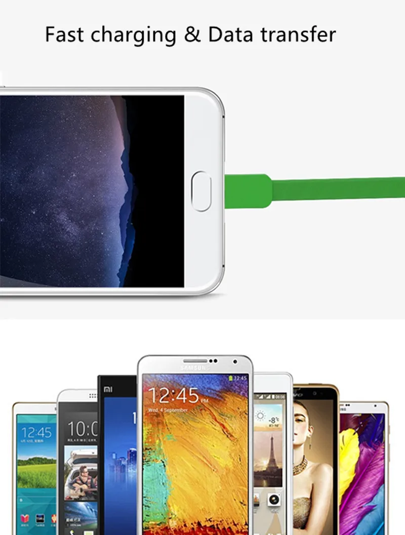 Myket Мини Портативный USB C 3A кабель для быстрой зарядки брелок type C кабель для синхронизации данных и зарядки