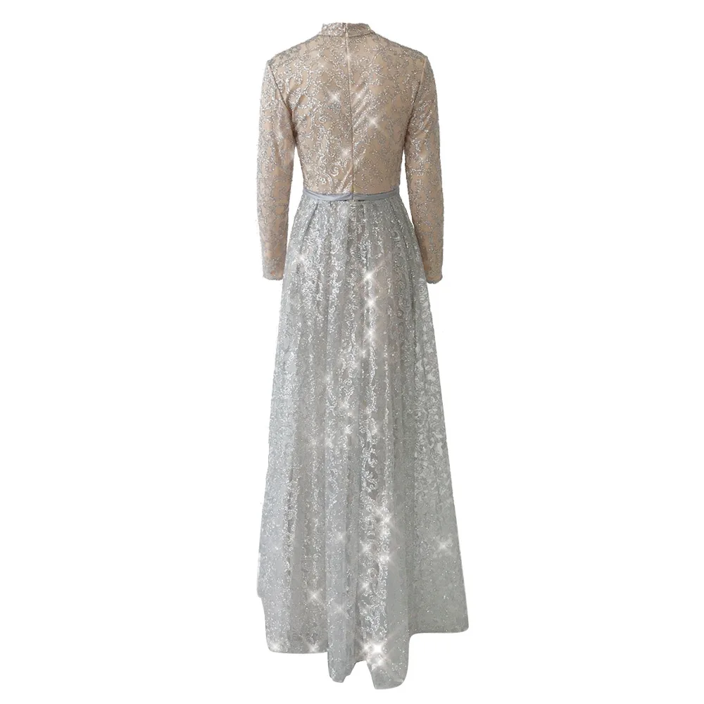 Блестящая пудра модное Бандажное платье с открытой спиной Лидер продаж