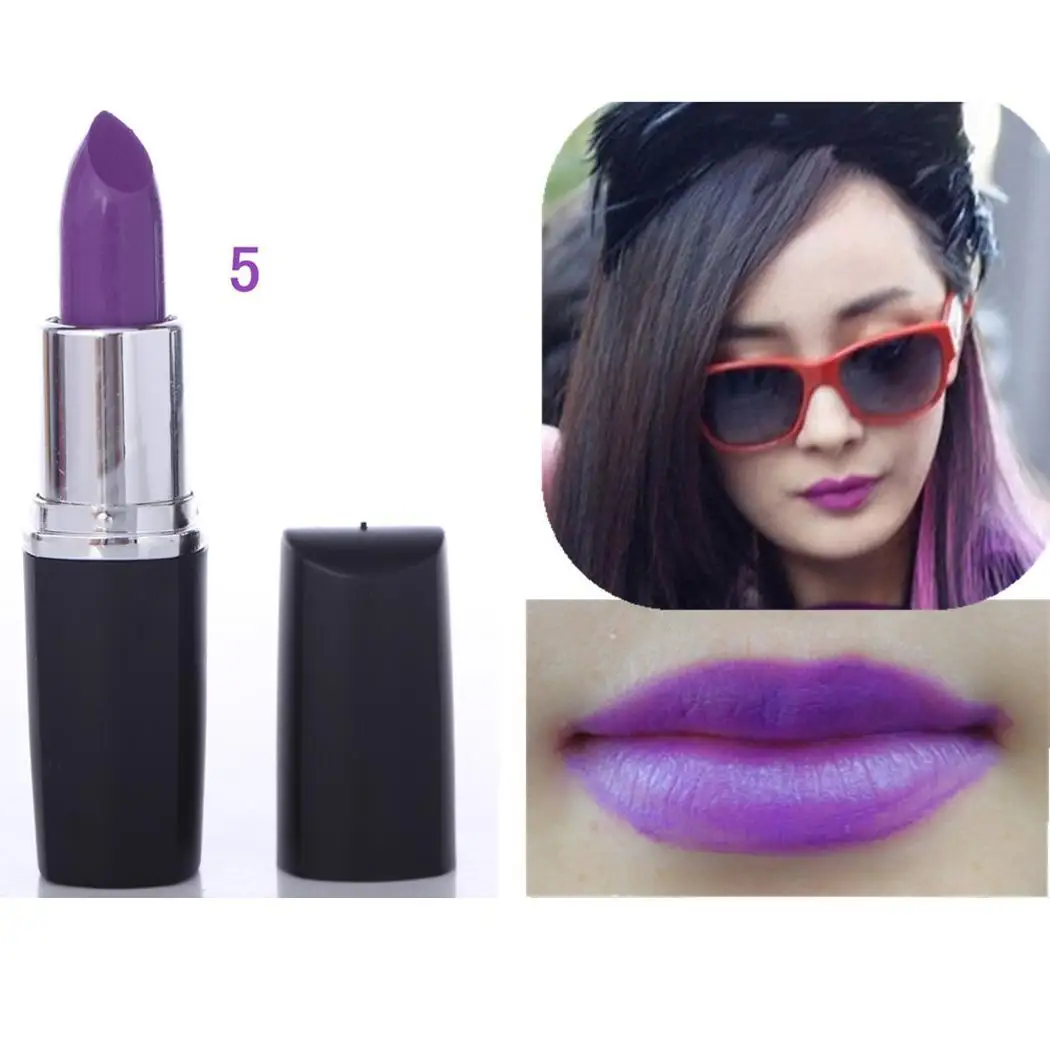 Придерживайтесь 14 г Хэллоуин Макияж губ увлажняющие помады прочного Стиль в