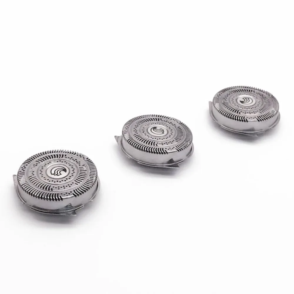 3 шт. бритвенные лезвия сменные головки подходят для Philips HQ9070 HQ9080 HQ8240/8260 PT920 роторные аксессуары для бритья