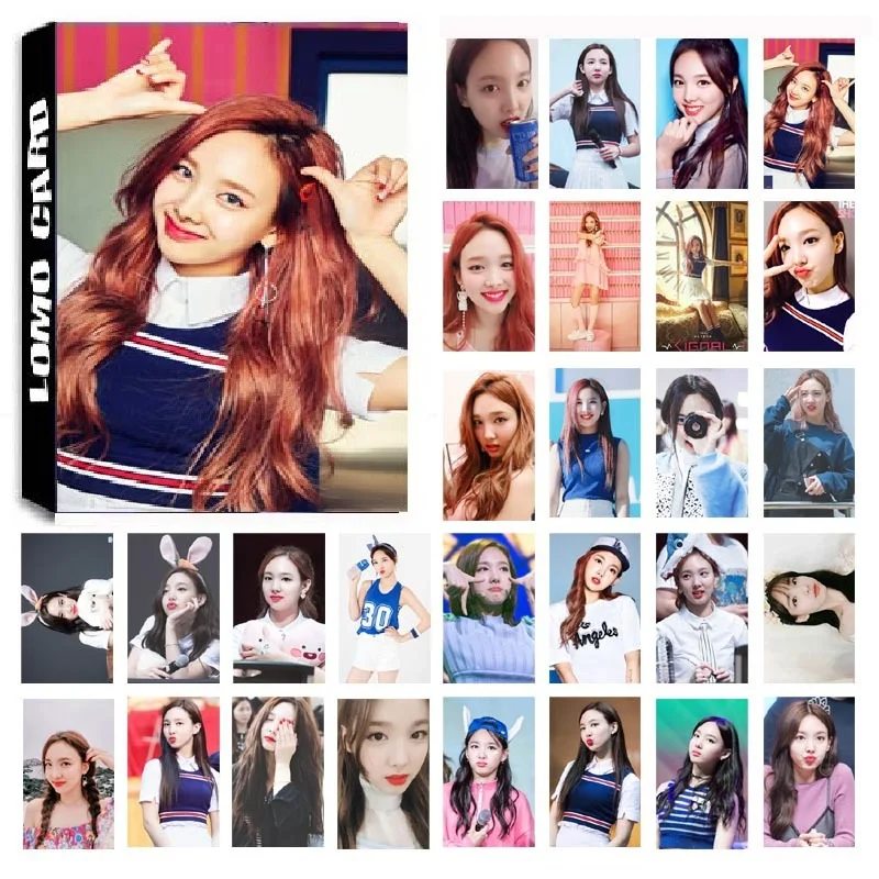 30 шт./компл. KPOP Two Lim Na Yeon Single 02 SIGNAL Album HD Photo Card ПВХ карты самодельные LOMO Photocard|Набор