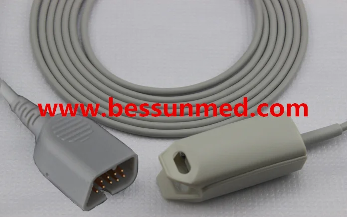 

NIHON KOHDEN Adult finger clip spo2 sensor 3M DB9 9P