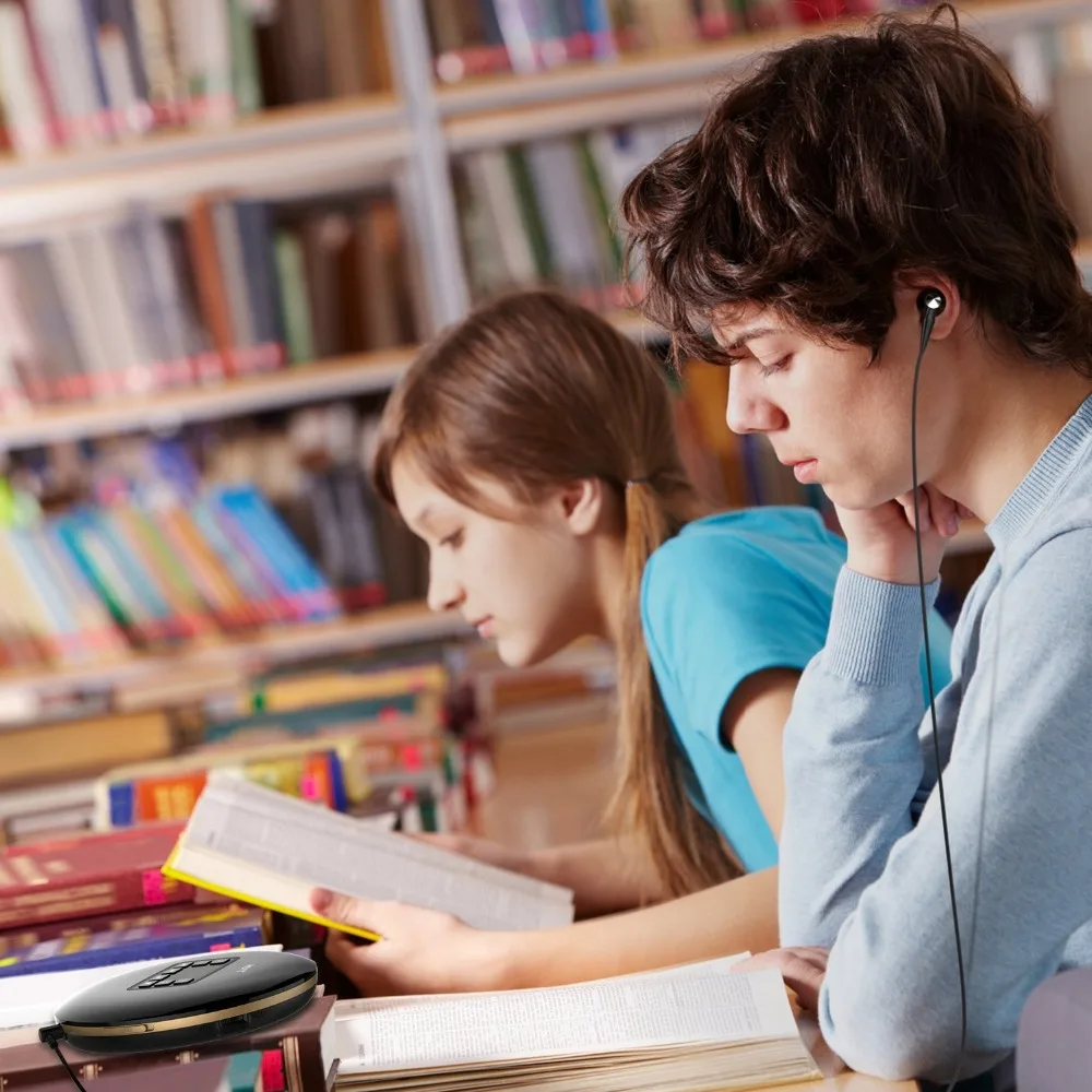 Портативный CD плеер с ЖК дисплеем компактный Анти шок против царапин защита