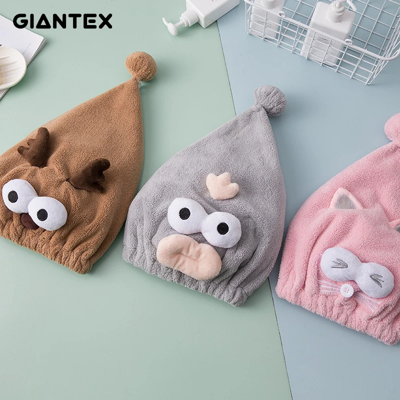 GIANTEX для женщин полотенца ванной микрофибры волос взрослых toallas салфетку de bain recznik