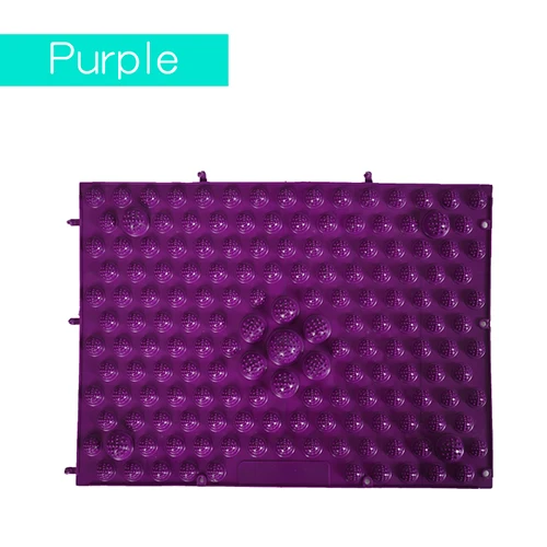 06purple Ruizhi Массажный коврик специальный Пальчиковый прижимной коврик Детский лист шиацу Спорт на открытом воздухе игры Реквизит Детские игрушки RZ1051 - Цвет: 06purple