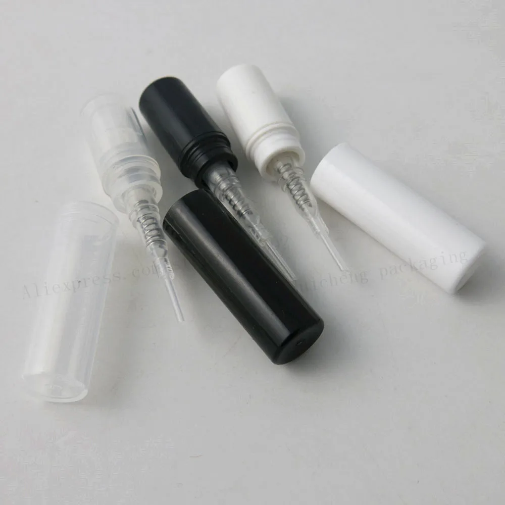 1500 x 2ML Crimp Neck pp Plastic Perfume Bottle 2cc Mini Mist Spray Small Atomizer Fragrance | Красота и здоровье