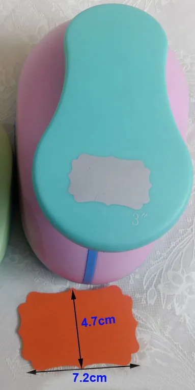 1pc Large New-Tag 1,"-3" Бирка "сделай сам" Удар Ремесло Дырокол eva пенопластовый перфоратор дети Скрап резчик бумаги; Скрапбукинг удары устройство для рельефного тиснения - Цвет: 1pc Large New-Tag
