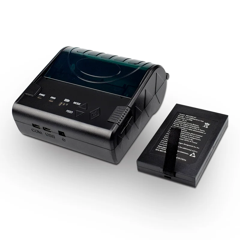 NETUM 80 мм Bluetooth термопринтер портативный 58 мм принтер для чеков для Android IOS Iphone ipad ESC/POS терминал NT-8003DD