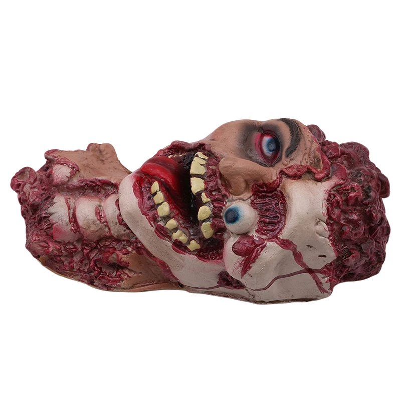 Halloween Decoration And Prop Rubber Horror Scary Human Head Props Zombie | Дом и сад