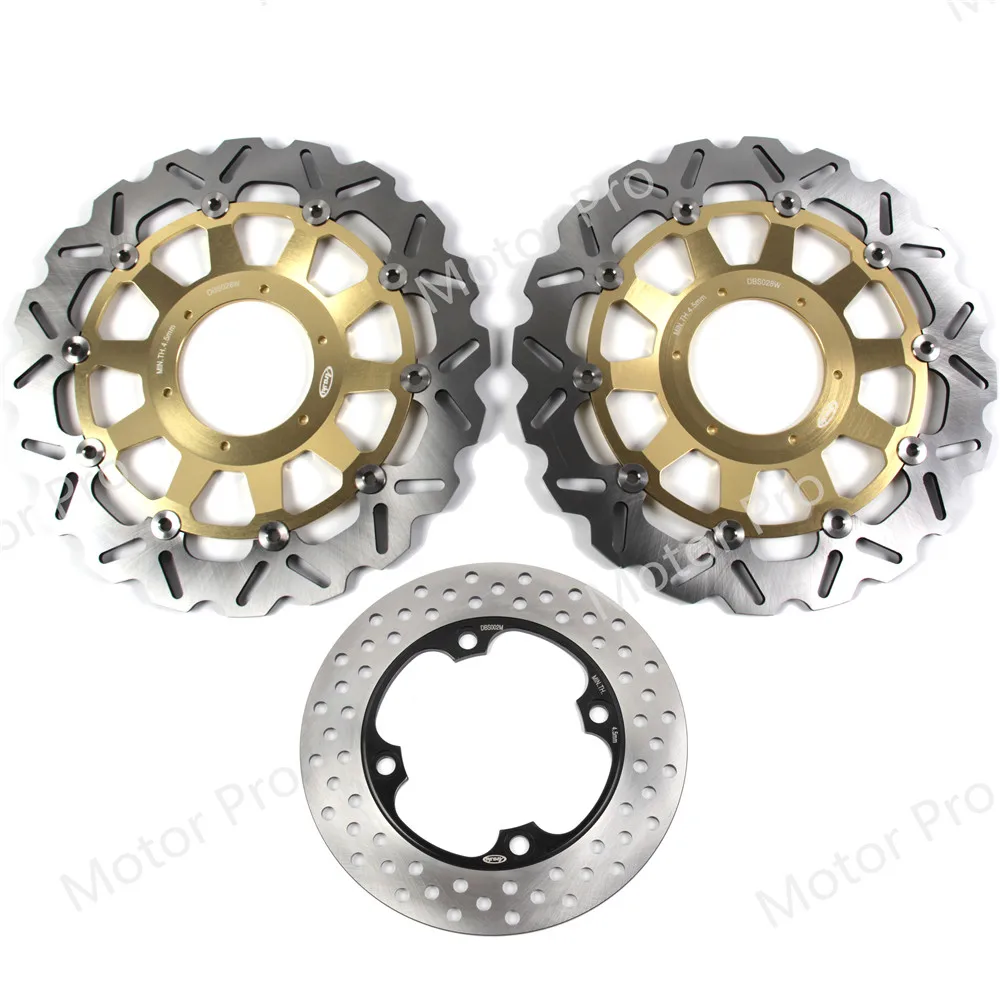 

For Honda CBR954RR 2002 2003 Front Rear Brake Disc Disk Rotor Kit Motorcycle Parts CBR 954 RR CBR954 954RR CBR929RR CBR929 BLACK