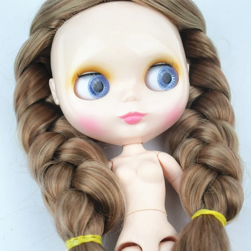 Фабрика Blyth кукла с гибкими суставами 1/6 2 косы центральной стричь волосы