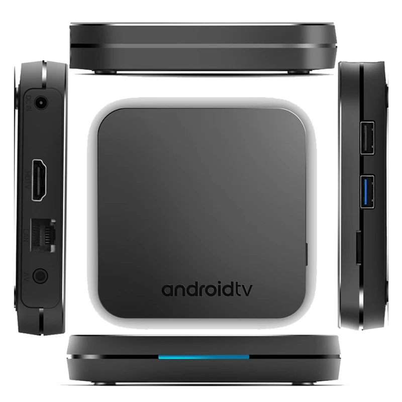 Mecool Km9 Android 9 0 ТВ-приставка Amlogic S905X2 Четырехъядерный 4G Ddr4 32G Rom 2 4G/5 8G Wifi Bluetooth 4K Atv