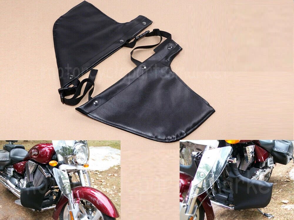 Мягкие Понижающие накладки на мотоцикл обогреватель ног обтекатель для победы