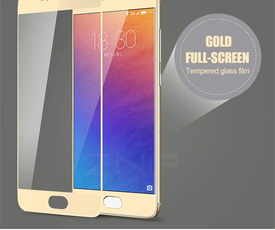 ZNP 3D полное покрытие из закаленного стекла для MEIZU M5S M5 Note M5C MX6 M6 M3 Note M3E Защитная пленка для экрана для Meizu Pro 6 7 Чехол