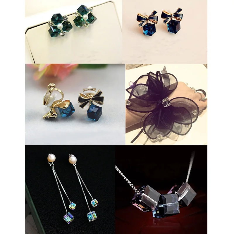 Высокое качество 6 мм 50 шт AAA квадратная форма высококлассные Австрийские