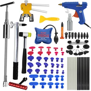 Для ремонта автомобиля, инструмент для ремонта, набор инструментов, комплект для ремонта кузова автомобиля инструмент для правки вмятин для удаления вмятин Набор инструментов с сильной присоской для автомобиля вмятин