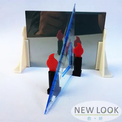 Физическая Оптика Эксперимент плоское зеркало визуализация лаборатория