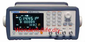 

Цифровой измеритель AT810D LCR точность 0.2% частота 100 Гц 120 Гц 1 кГц 10 кГц