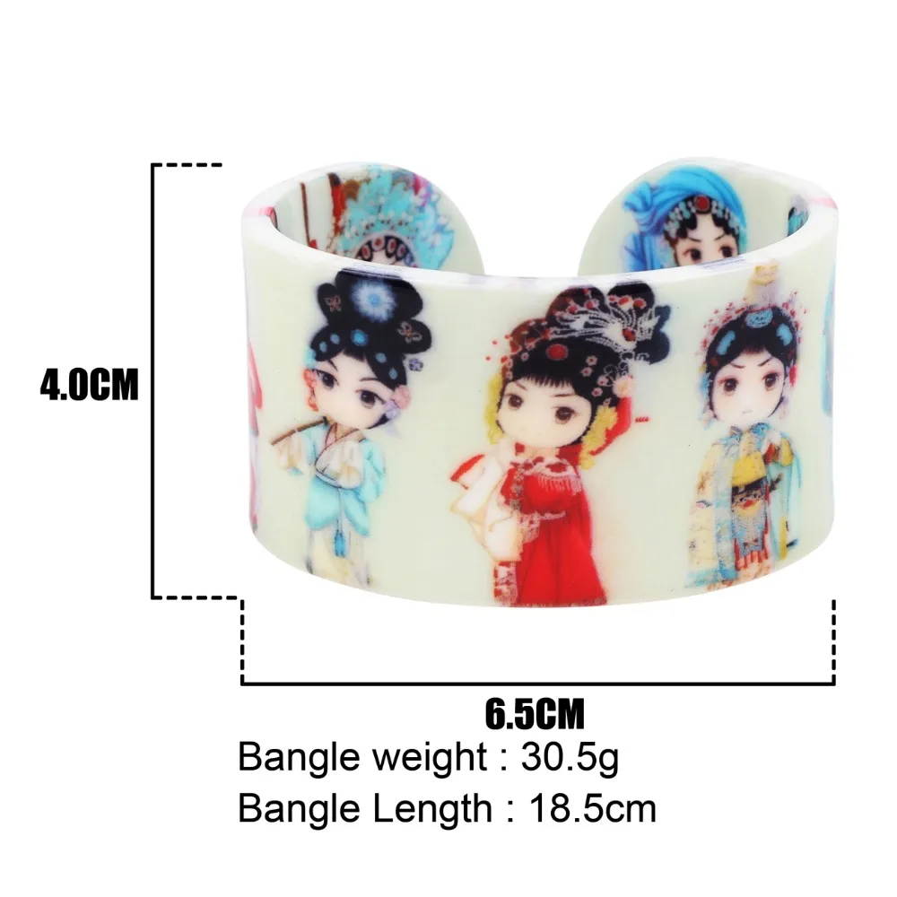 Bonsny пластиковые Мультяшные милые китайские оперы драмы актриса Этнические